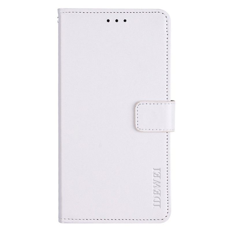 Folio-hoesje voor Nokia XR20 Idewei Folio Ledereffect