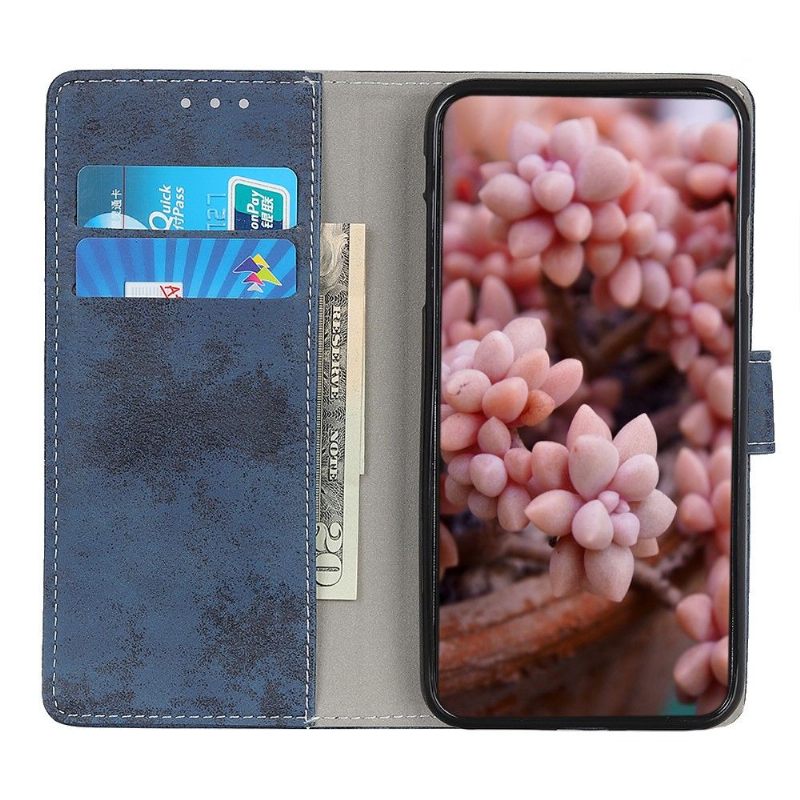 Folio-hoesje voor iPhone 13 Anti-fall Cyrius Kunstleer Vintage