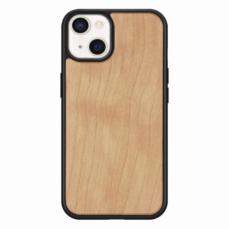 Hoesje voor iPhone 13 Premium Hout - Lichtbruin