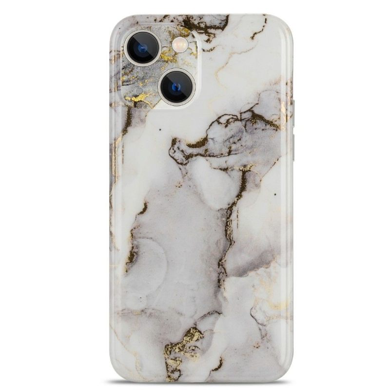 Hoesje voor iPhone 13 Premium Marmer Chelsea