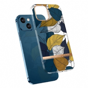 Hoesje voor iPhone 13 Transparante Gekleurde Vellen