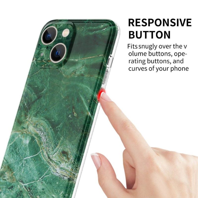 Telefoonhoesje voor iPhone 13 Bescherming Marmer