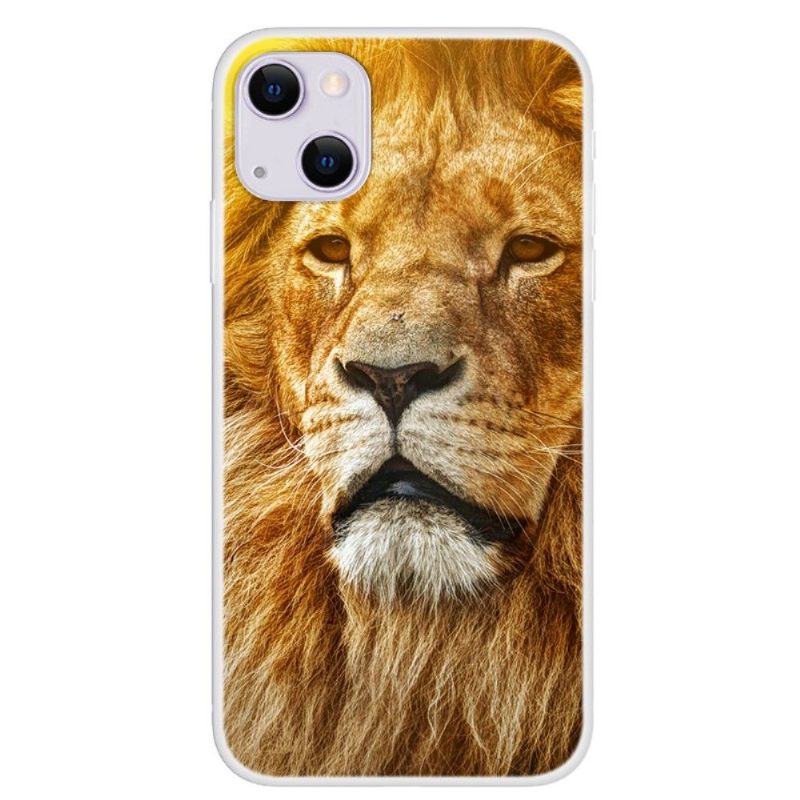 Telefoonhoesje voor iPhone 13 Gouden Leeuw