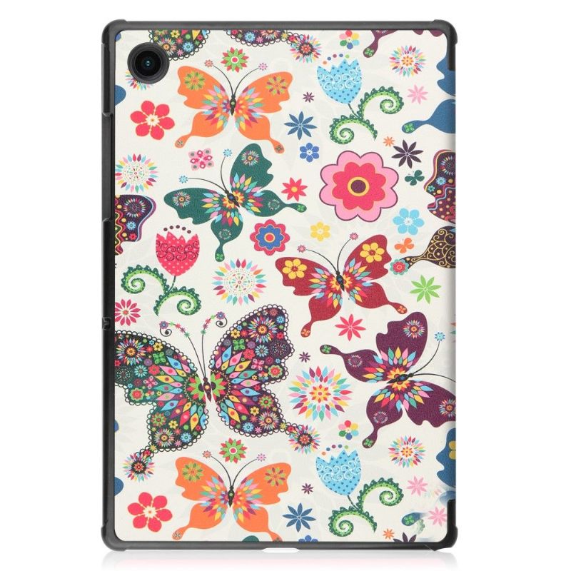 Cover Samsung Galaxy Tab A8 (2021) Slimme Vlinders En Bloemen