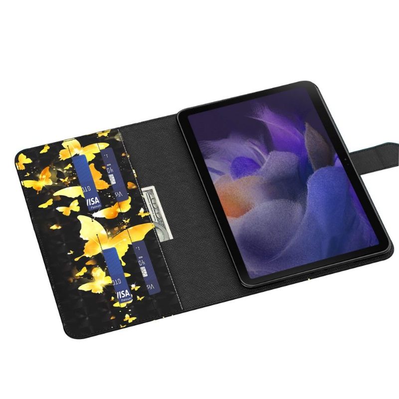 Samsung Galaxy Tab A8 (2021) Gouden Vlinders Cover