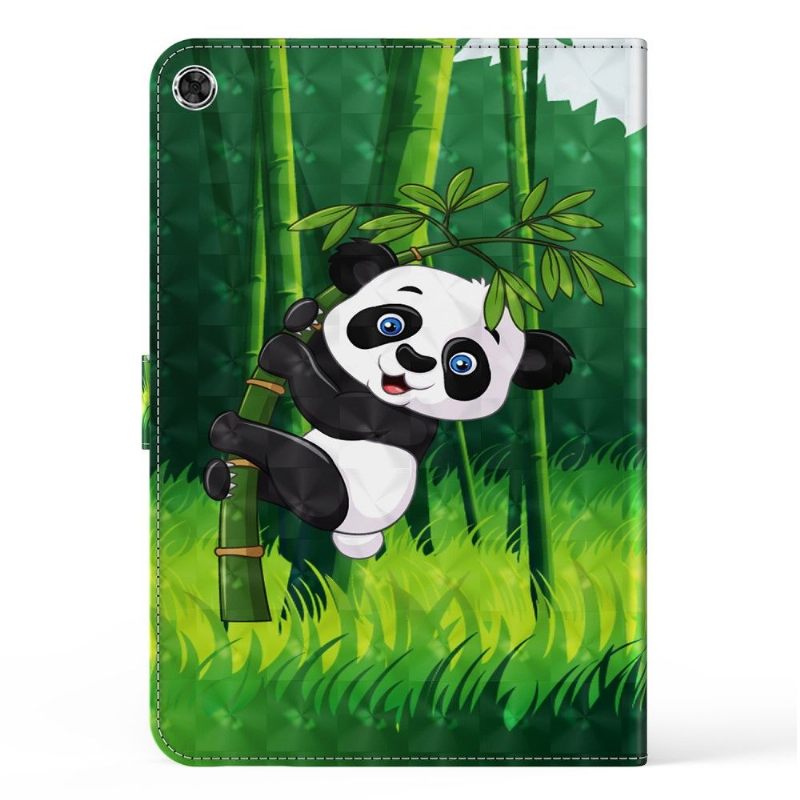 Samsung Galaxy Tab A8 (2021) Neergestreken Panda Cover