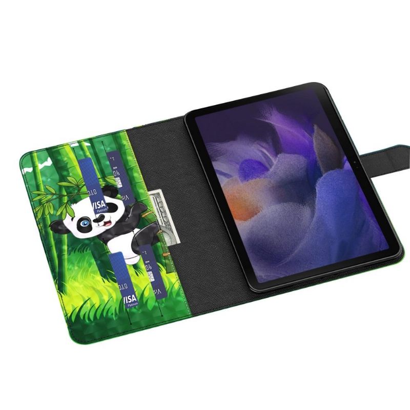 Samsung Galaxy Tab A8 (2021) Neergestreken Panda Cover