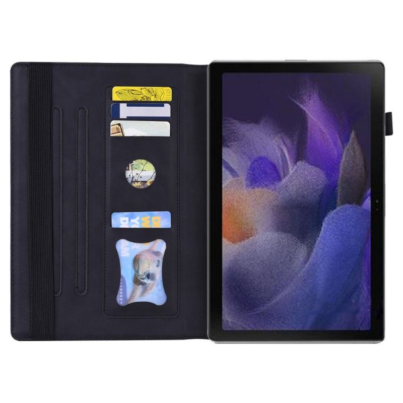 Samsung Galaxy Tab A8 (2021) Premium Cover Met Kaarthouder