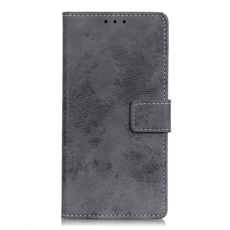 Case voor Nokia 1 Plus Cyrius Kunstleer Vintage