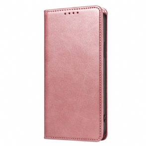 Bescherming Hoesje voor iPhone 15 Plus Folio-hoesje Klassiek Leereffect