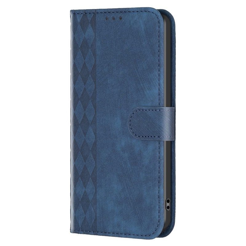 Folio-hoesje voor iPhone 15 Plus Vintage-stijl