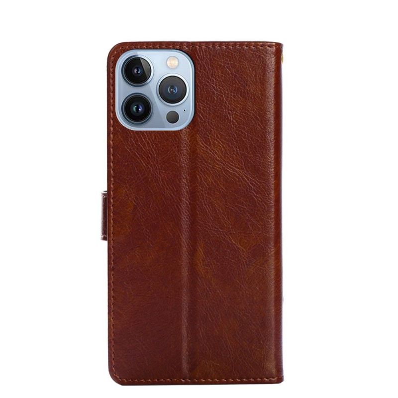 Flip Case voor iPhone 13 Pro Max Portemonnee Van Kunstleer