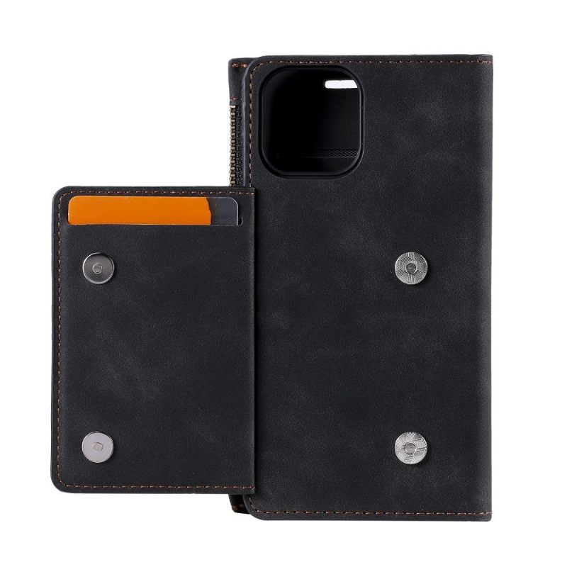 Folio-hoesje voor iPhone 13 Pro Max Portemonnee Standfunctie