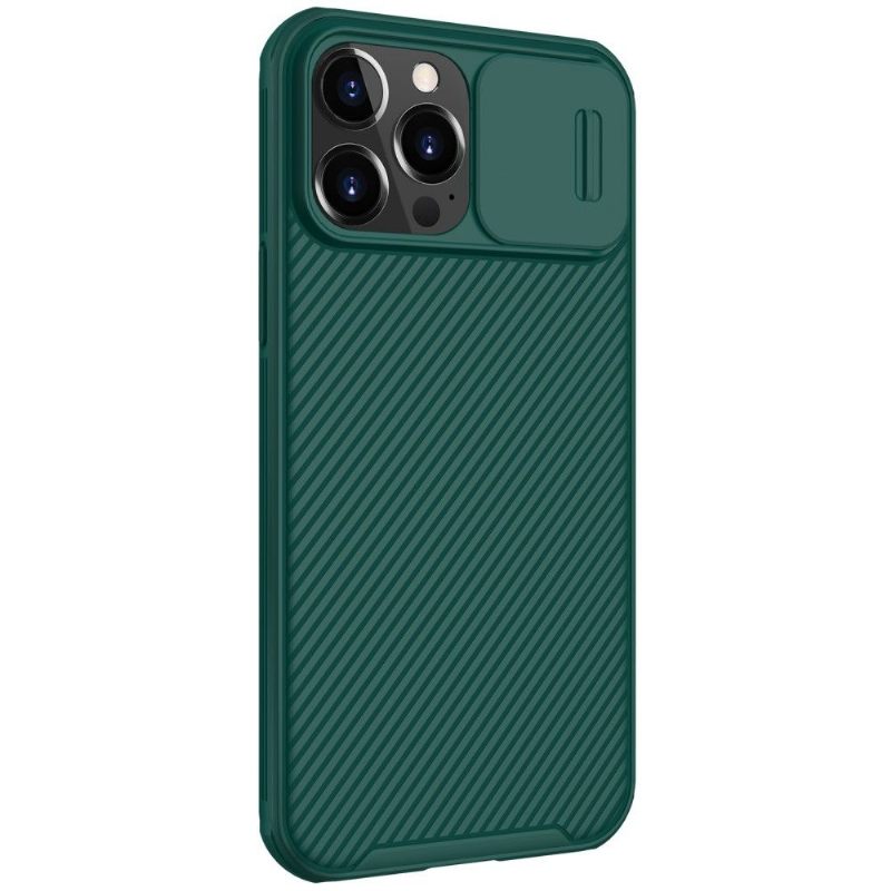 Hoesje voor iPhone 13 Pro Max Camshield Met Achterste Lensdop