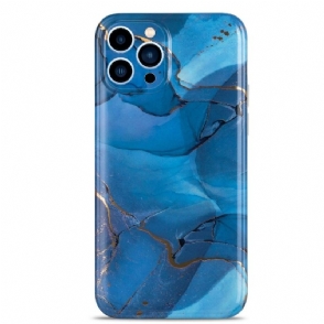 Hoesje voor iPhone 13 Pro Max Premium Marmer Chelsea