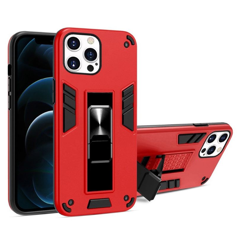 Hoesje voor iPhone 13 Pro Max Stand Functie Hybrid