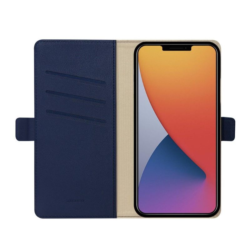 Leren Hoesje voor iPhone 13 Pro Max Milo-serie