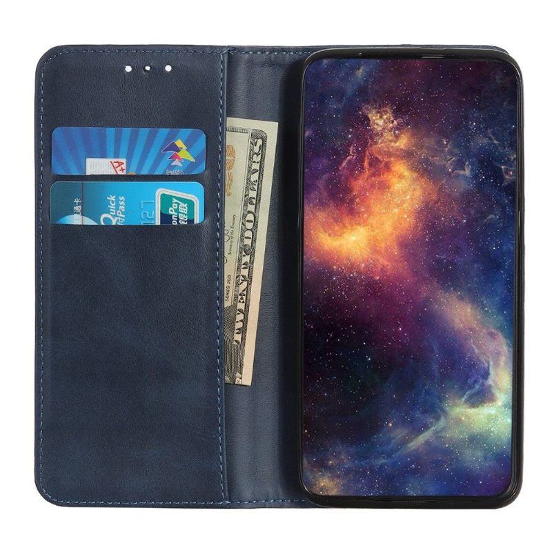 Leren Hoesje voor Realme 8 / 8 Pro Bescherming Folio-hoesje Simone Aged