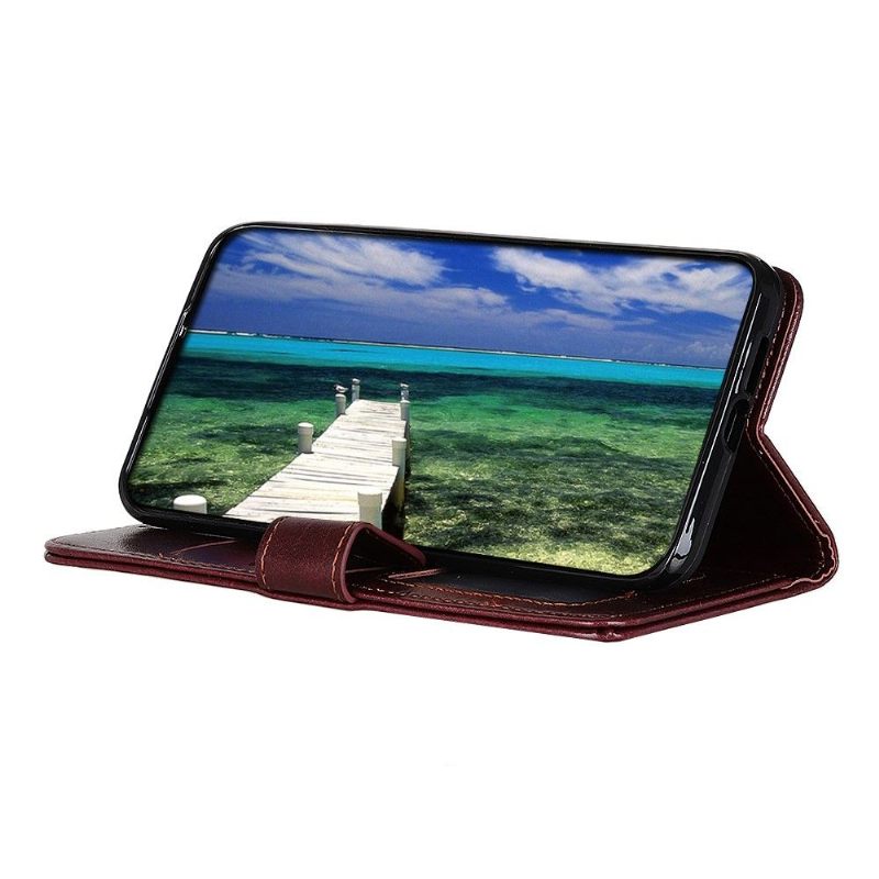 Case voor Oppo Find X5 Lite Bescherming Folio-hoesje Faux Leather Folio Stand Functie