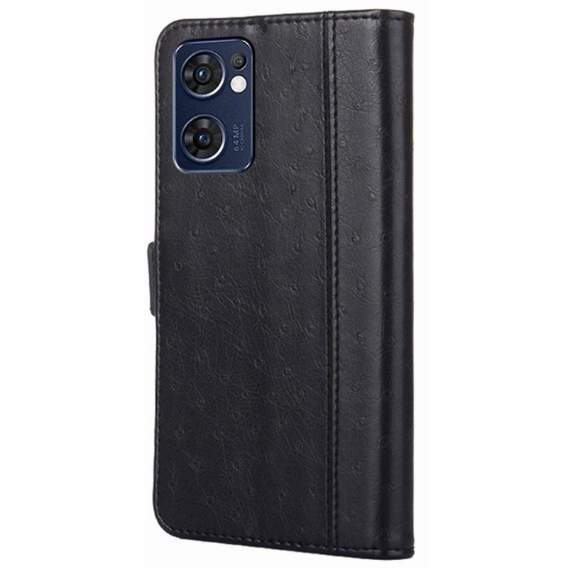 Case voor Oppo Find X5 Lite Bescherming Folio-hoesje Ulrich Kunstleer