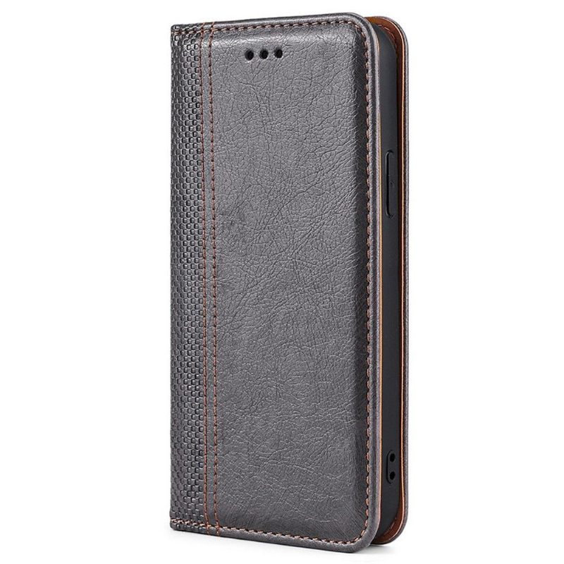 Folio-hoesje voor Oppo Find X5 Lite Flip Folio-naden