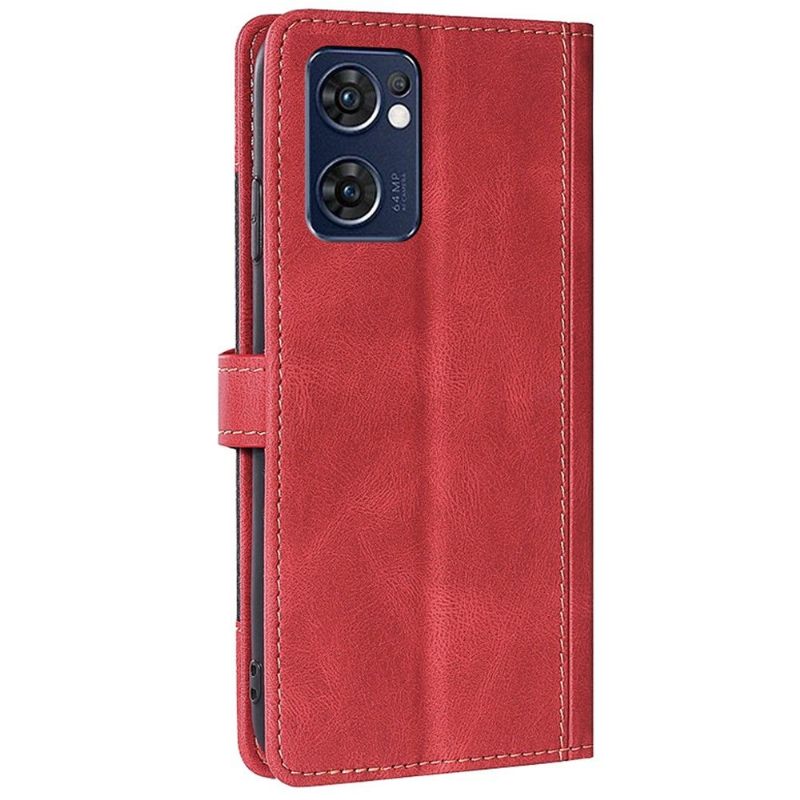 Folio-hoesje voor Oppo Find X5 Lite Love Series-steken