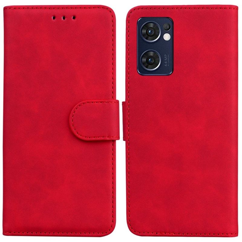 Folio-hoesje voor Oppo Find X5 Lite Roman Soft Touch