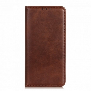 Bescherming Hoesje voor Xiaomi Redmi Note 10 / 10S Folio-hoesje Gespleten Leer