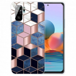 Hoesje voor Xiaomi Redmi Note 10 / 10S Ontwerper Marmer