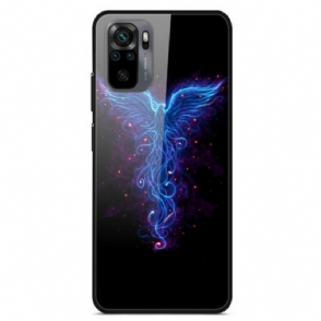 Hoesje voor Xiaomi Redmi Note 10 / 10S Phoenix Gehard Glas