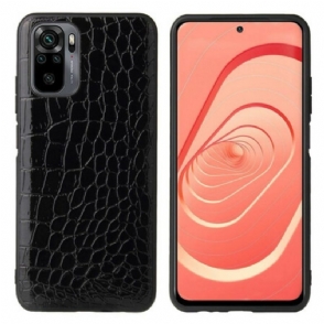 Telefoonhoesje voor Xiaomi Redmi Note 10 / 10S Krokodillenhuid-effect