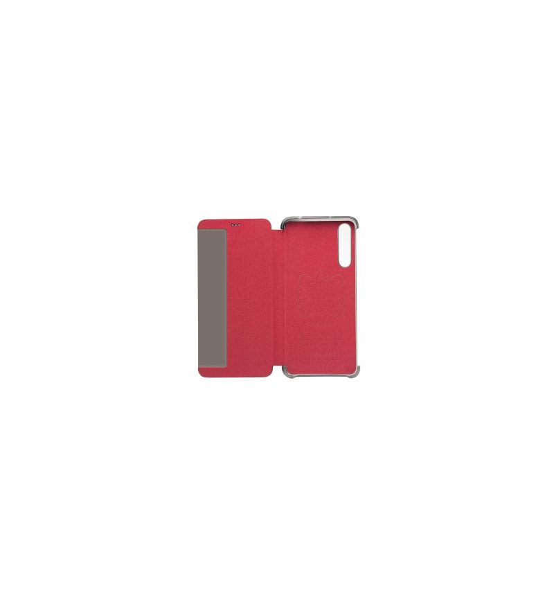 Folio-hoesje voor Huawei P20 Pro Leer Met Venster - Rood