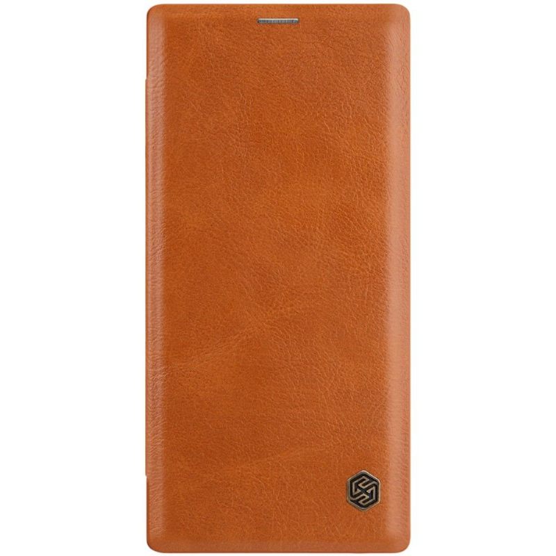 Folio-hoesje voor Samsung Galaxy Note 10 Anti-fall Nillkin Qin Kunstleer