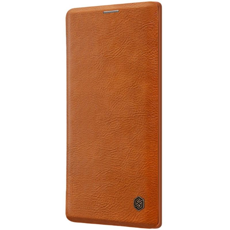 Folio-hoesje voor Samsung Galaxy Note 10 Anti-fall Nillkin Qin Kunstleer