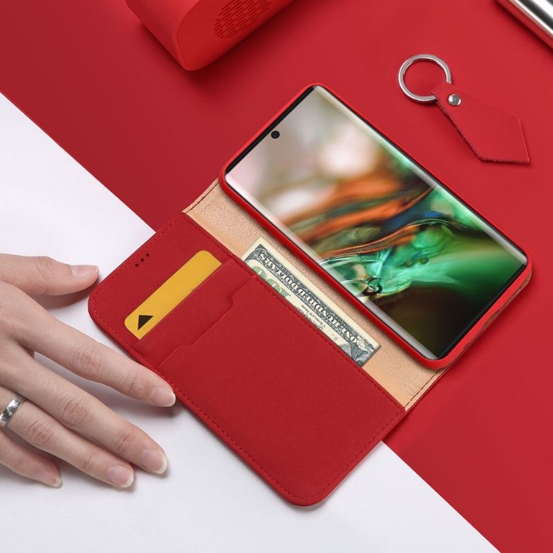 Folio-hoesje voor Samsung Galaxy Note 10 Dux Ducis Premium Leer