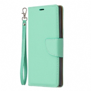 Folio-hoesje voor Samsung Galaxy Note 10 Generfd Leereffect