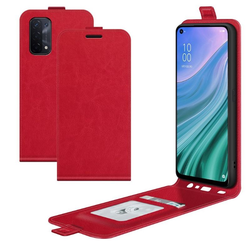 Flip Case voor Oppo A74 5G / A54 5G Folio-hoesje Kunstleer Verticaal