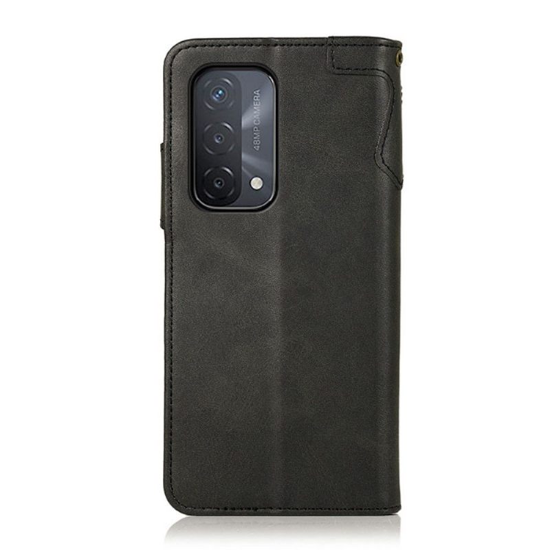 Folio-hoesje voor Oppo A74 5G / A54 5G Anti-fall Khazneh De Klassieker