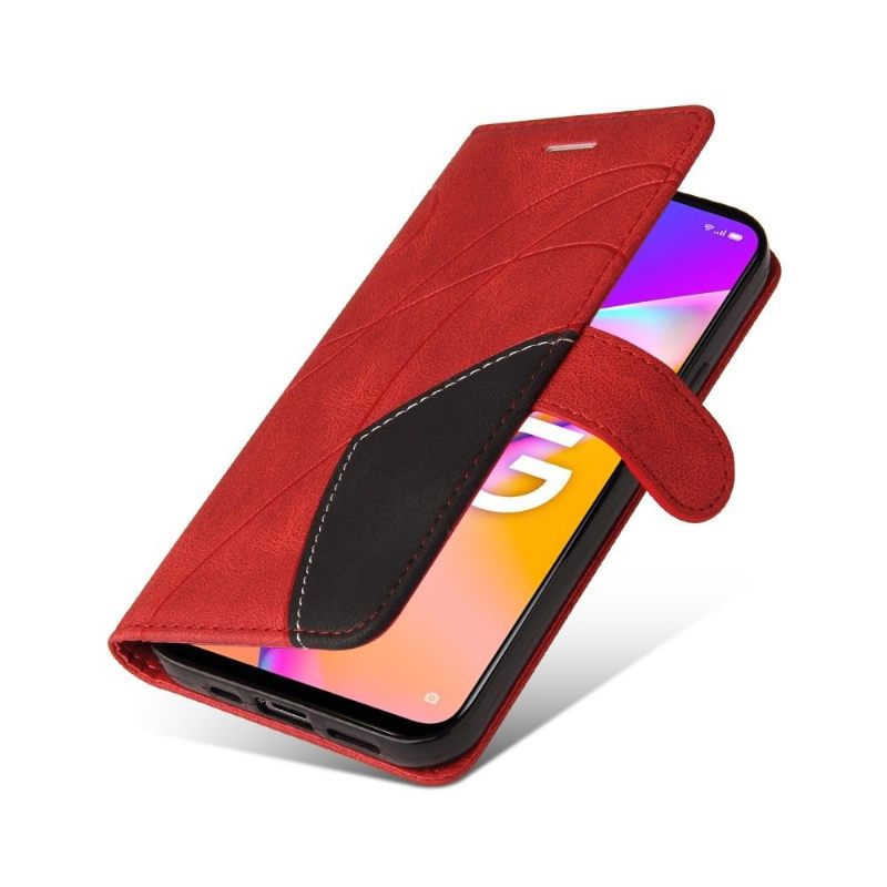 Folio-hoesje voor Oppo A74 5G / A54 5G Bicolor Artistiek