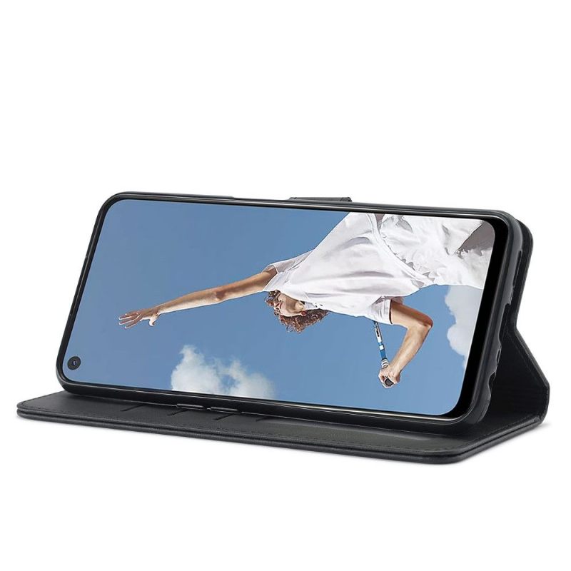 Folio-hoesje voor Oppo A74 5G / A54 5G Lc.imeeke Leereffect