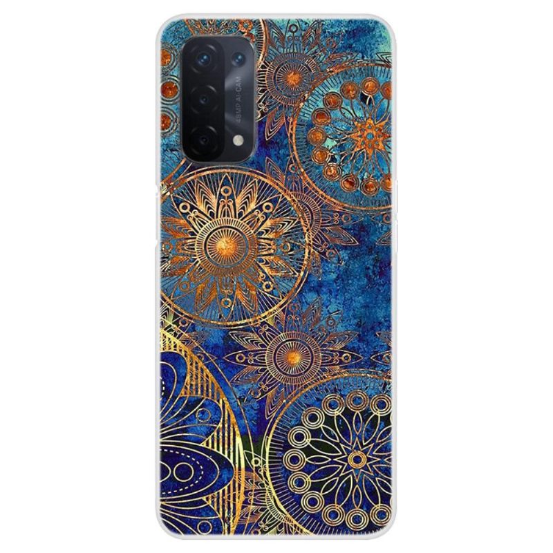 Hoesje voor Oppo A74 5G / A54 5G Oude Mandala