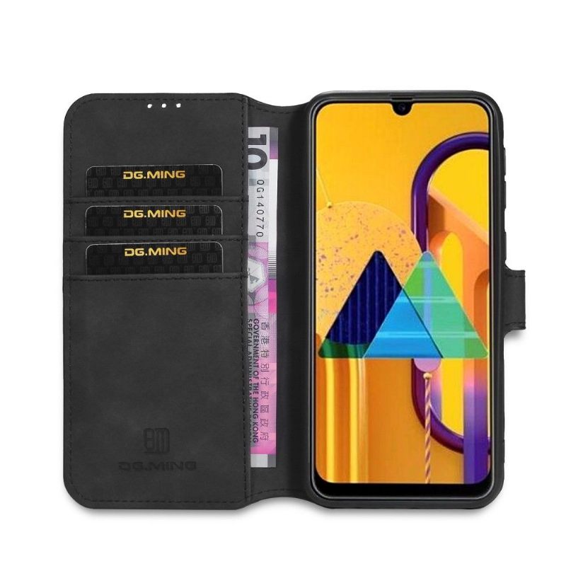 Flip Case voor Samsung Galaxy M31 Dg Ming Retro-stijl