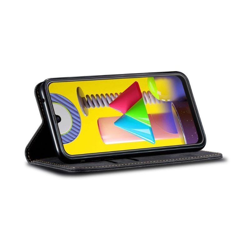 Folio-hoesje voor Samsung Galaxy M31 Anti-fall La Giulia-kaarthouder