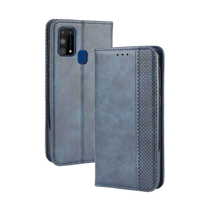 Folio-hoesje voor Samsung Galaxy M31 Leer In Cirénius-stijl