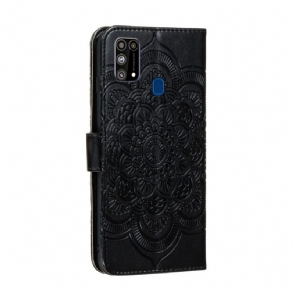 Folio-hoesje voor Samsung Galaxy M31 Mandala-kaarthouder