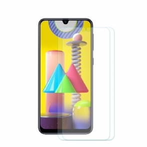 Gehard Glas Films Voor Samsung Galaxy M31 Scherm (2 Stuks)