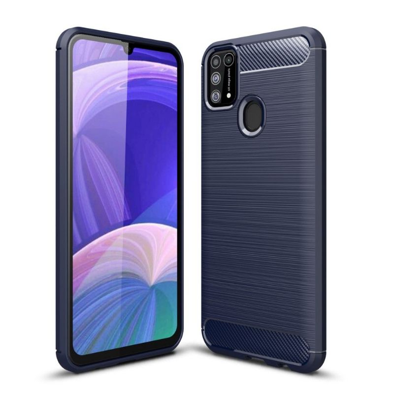 Hoesje voor Samsung Galaxy M31 Flexibel Geborsteld Effect