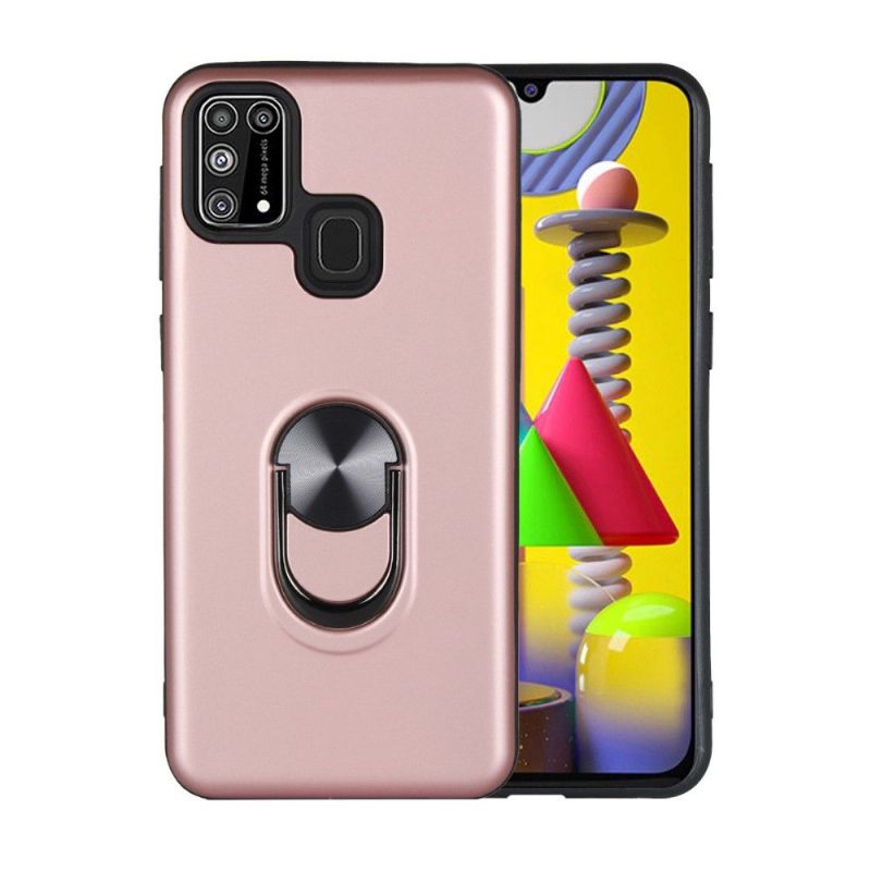 Hoesje voor Samsung Galaxy M31 Mat Effect Met Steun Op De Rug