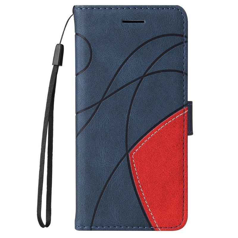 Folio-hoesje voor Motorola Edge 20 Bicolor Artistiek