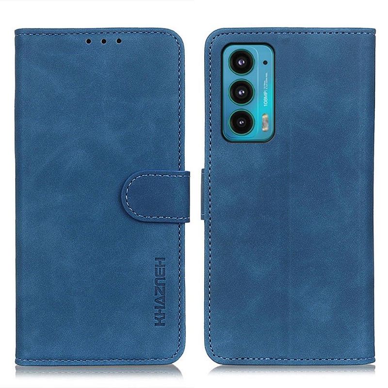 Folio-hoesje voor Motorola Edge 20 Khazneh Retro Bodysuit